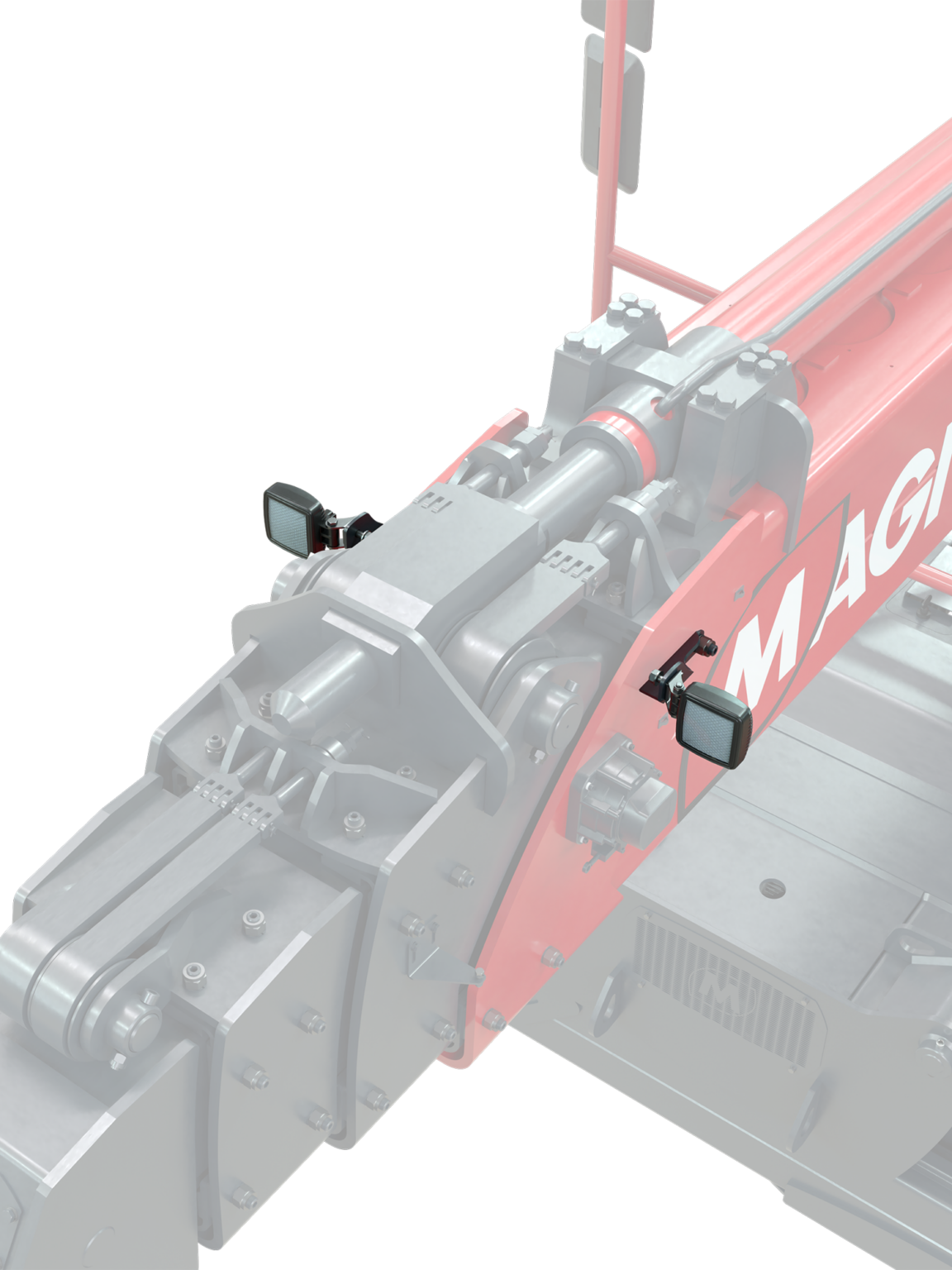 LED LIGHTS FOR BOOM | Magni Telescopic Handlers